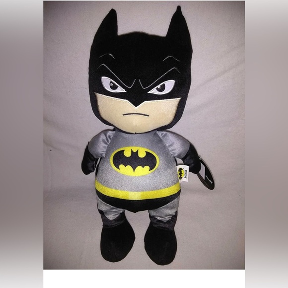 Large Batman Movie Plush 19.5 Inches & Level 2 Soft Book Robin To The Rescue - Picture 2 of 3